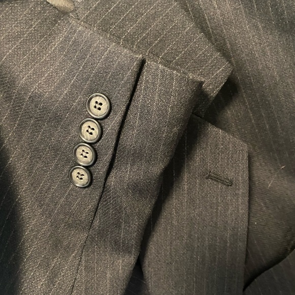 Charcoal Chalkstripe Suit - Picture 5 of 6